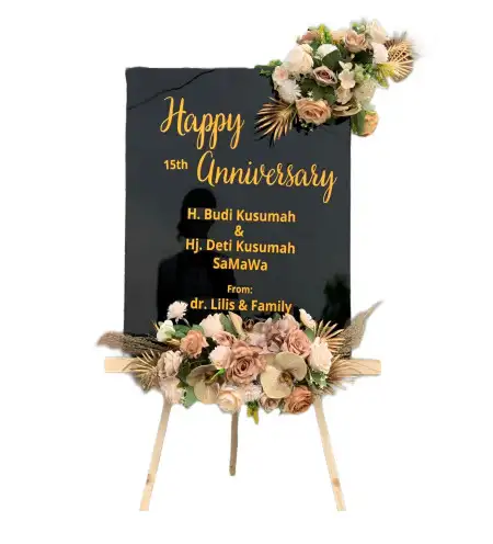Papan Bunga Akrilik Cijambe